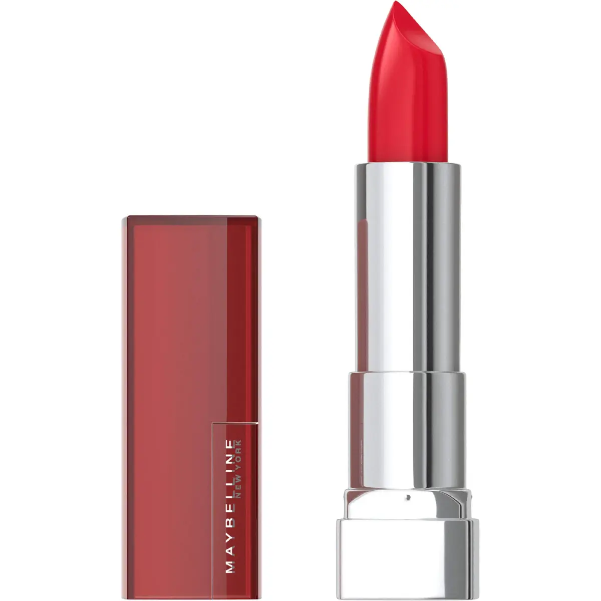 Maybelline Color Sensational Lipstick - Red Revolution, Creamy Hydrating Lip Color, 4g (0.15 Oz) - main product image