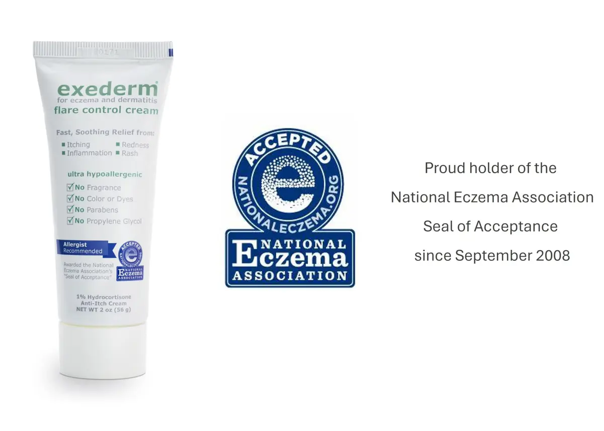 Exederm Flare Control Hydrocortisone Cream for Eczema & Dermatitis 2oz | Fast-Relief for Sensitive Skin - view 7