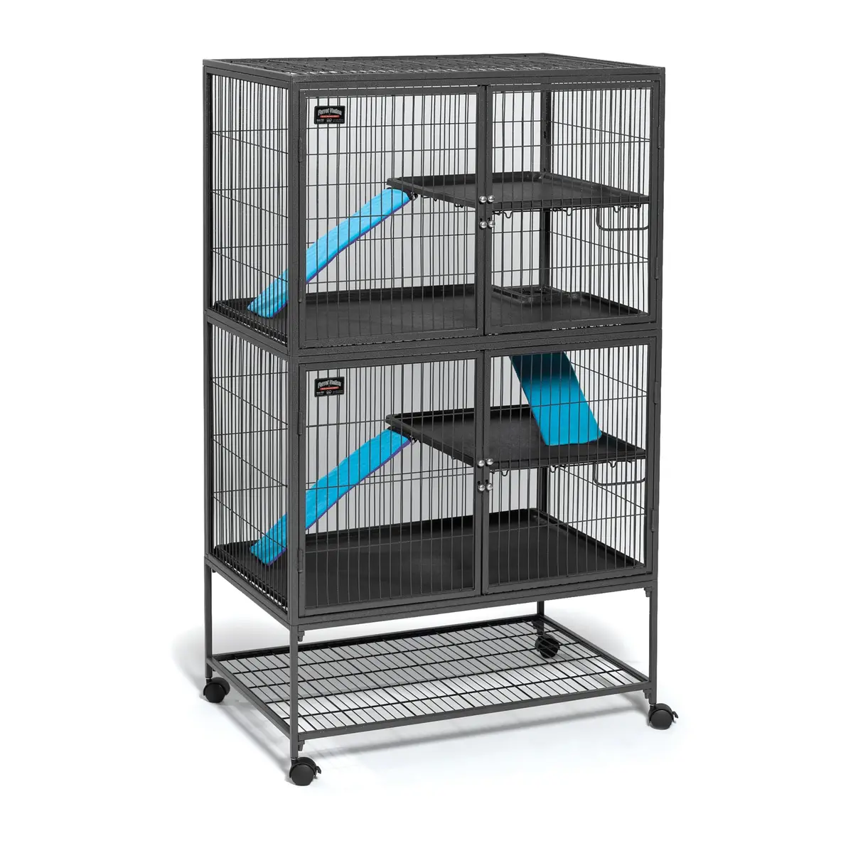 MidWest Homes for Pets Ferret Nation Ramp Cover 18.25L x 5.5W - Inches | Protects Small Animal Feet, Machine Washable, Purple/Teal - view 3