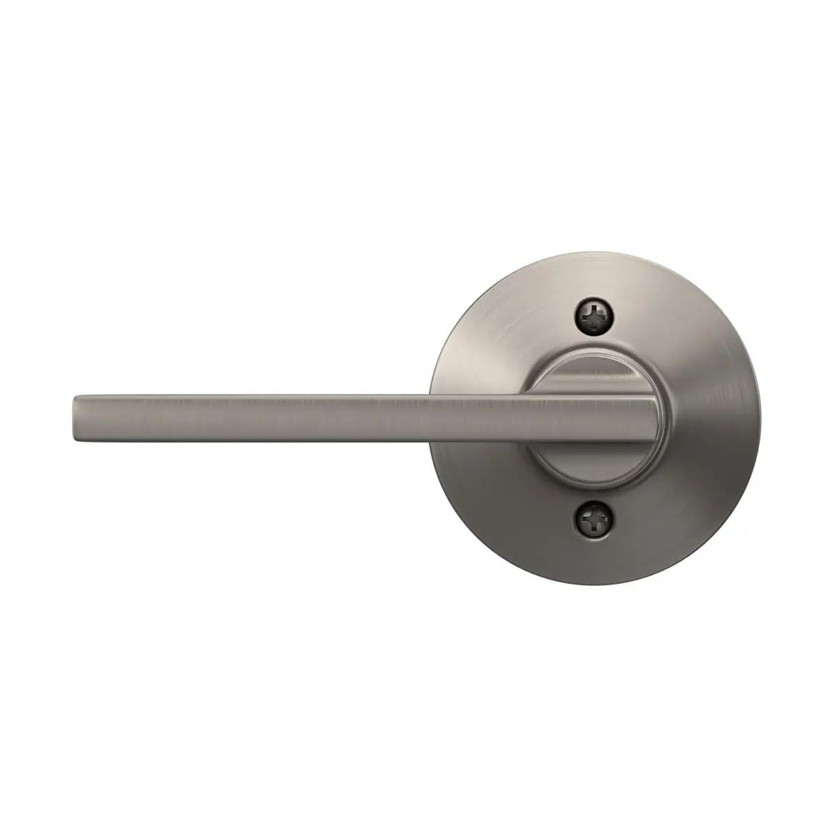 SCHLAGE Latitude Dummy Door Handle, Satin Nickel (Zinc) | Reversible, Decorative Pull - view 6