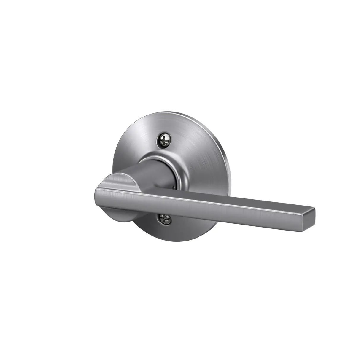 SCHLAGE Latitude Non-Turning Dummy Door Handle, Satin Chrome | Decorative Pull for Doors - view 5