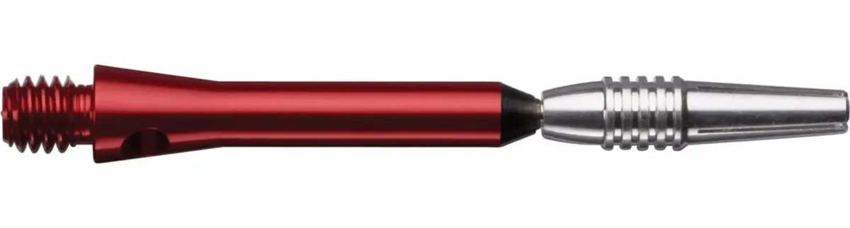 Viper Spinster Aluminum Dart Shaft Medium Red 2-Inch (5.08 cm) | Reduces Deflection for Tighter Groupings - view 2