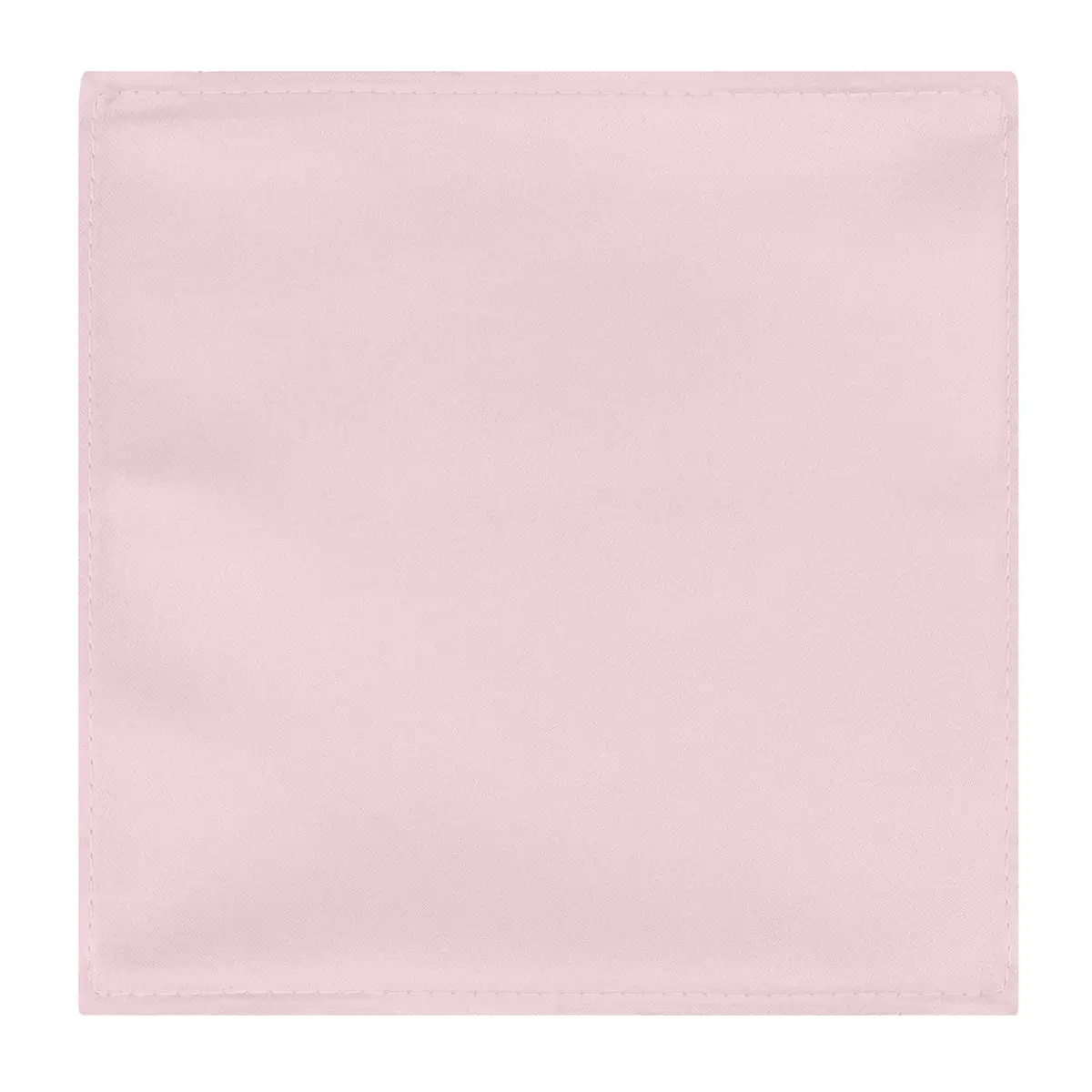 Jacob Alexander Men's Pocket Square Solid Color Handkerchief - Bridal | Satin Microfiber Finish, 12" x 12" - view 2