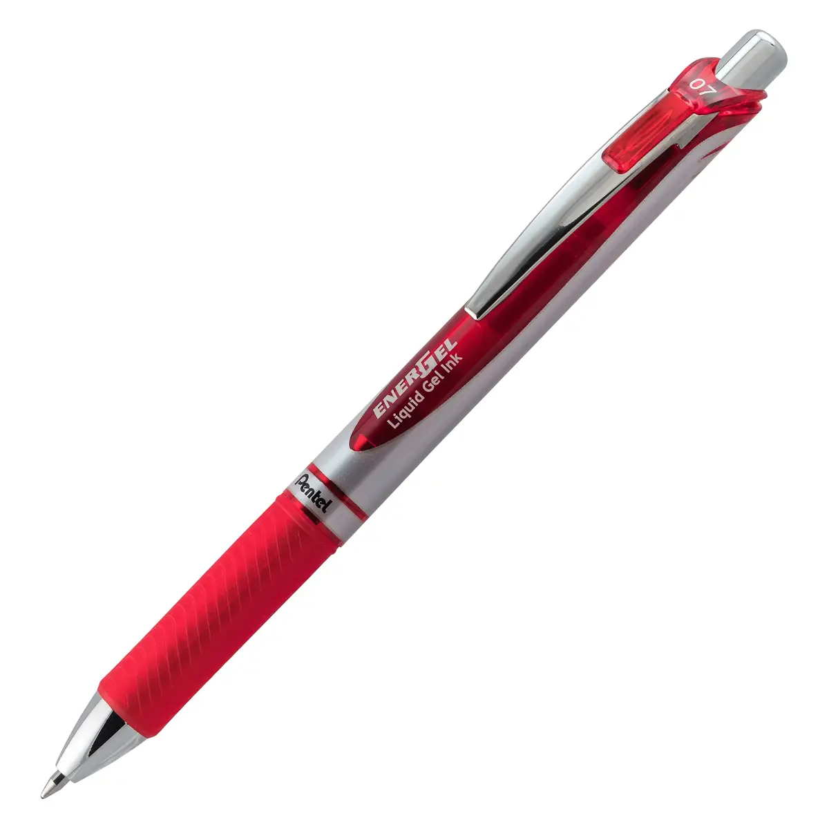 Pentel EnerGel Deluxe RTX Retractable Liquid Gel Pen, Red Ink, 0.7mm Medium Tip, 2 Pack | Smooth Ink Flow - view 2