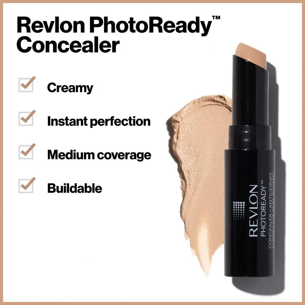Revlon PhotoReady Concealer Stick Fair 0.11 oz (3.2 g) | High Definition Filter Technology - view 2