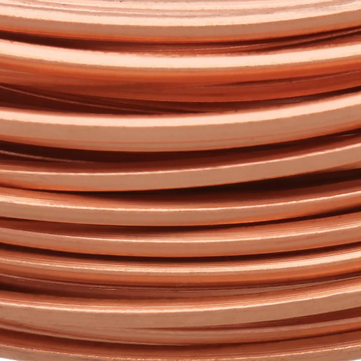 The Beadsmith Square Craft Wire - Soft Temper Beading Wire, Copper Color, 21 Gauge, 6.4 meters (7 Yards) | Malleable & Durable for Jewelry Making - view 5