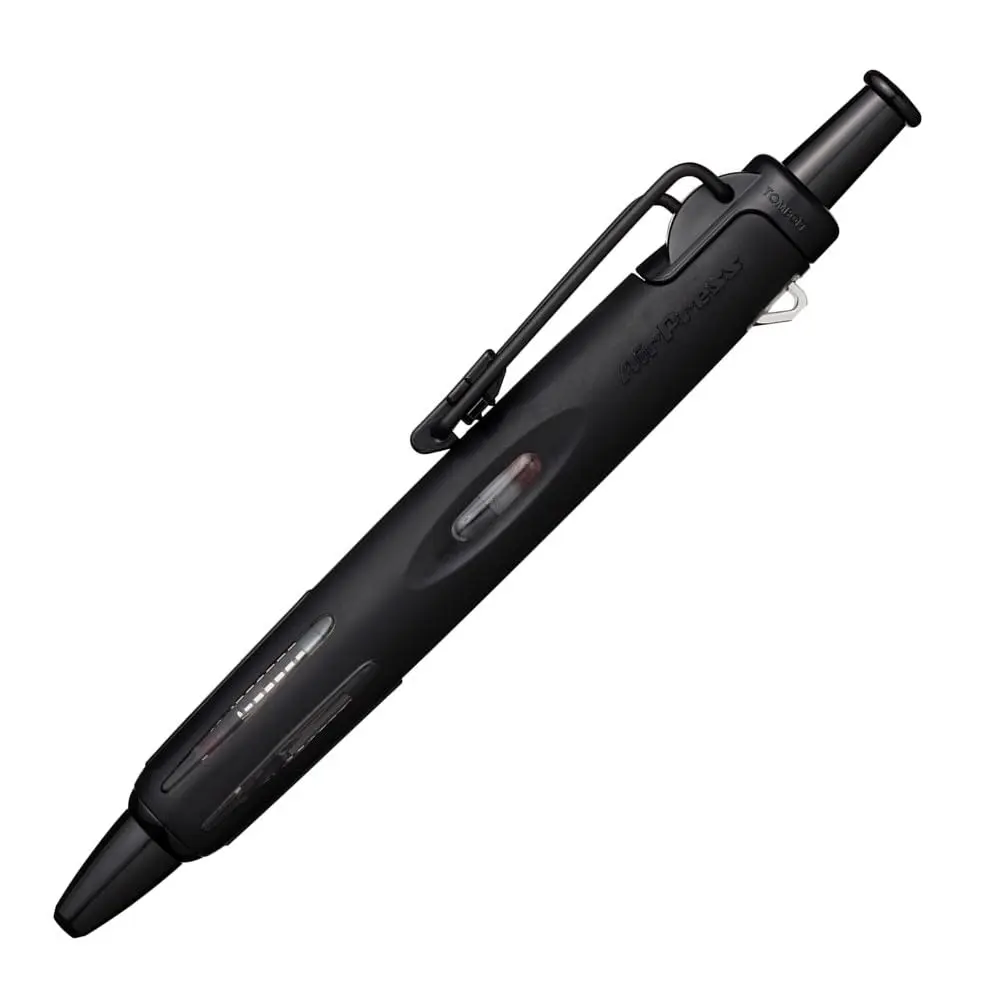 Tombow Airpress Ballpoint Pen 0.7mm Fine Point, Full Black | Writes Upside Down & Wet Paper - main product image