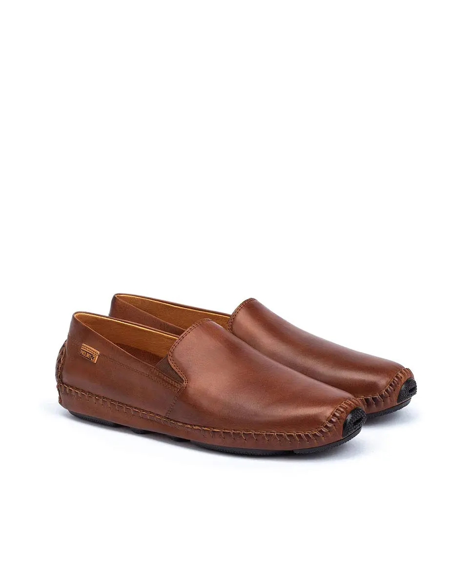 PIKOLINOS Loafers Leather Jerez for Man | Elegant Leather Slip-Ons with Elastic Band (9.5-10 US) - view 3