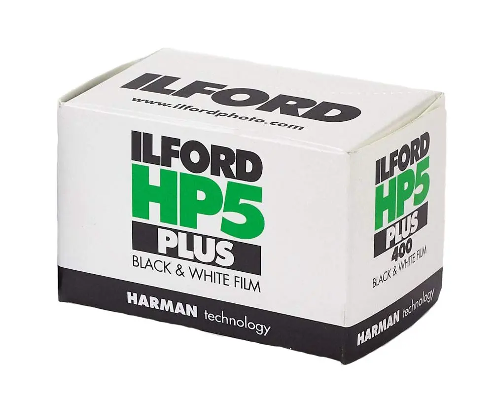Ilford HP5+ 35mm Film 5 Rolls | Black & White, 400 ASA, 36 Exposures - view 2