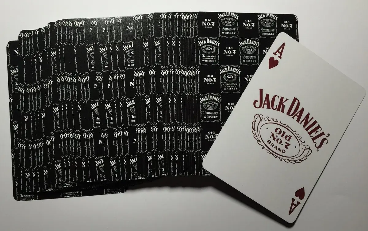 Gift Item Jack Daniel's Bicycle Playing Cards Poker Size | Officially Licensed Vintage Artwork - view 3