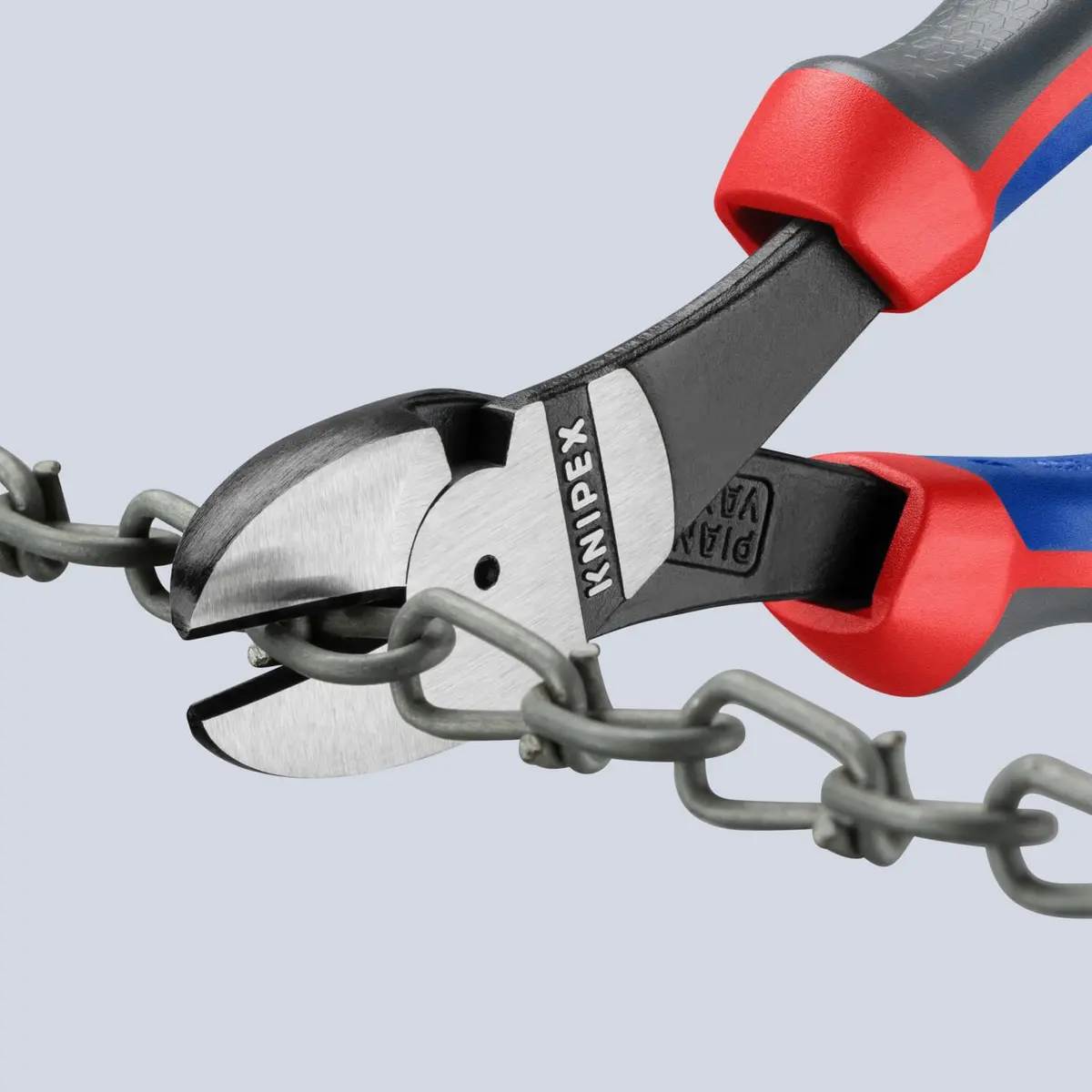 KNIPEX 74 02 180 Comfort Grip High Leverage Diagonal Cutters | Precision Wire Cutting (110 characters) - view 2