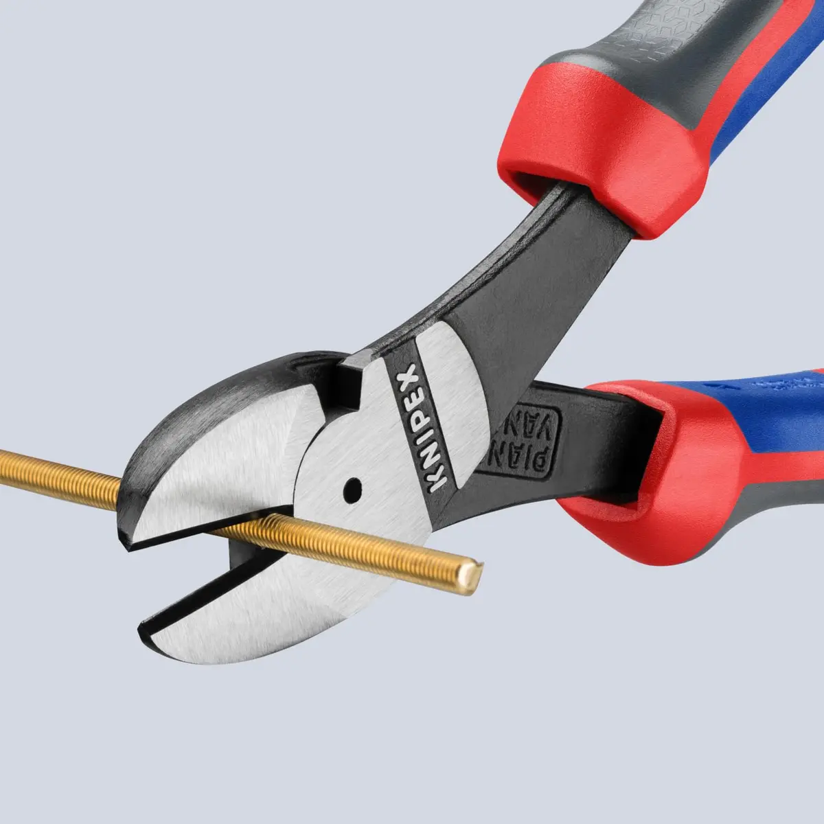 KNIPEX 74 02 180 Comfort Grip High Leverage Diagonal Cutters | Precision Wire Cutting (110 characters) - view 3