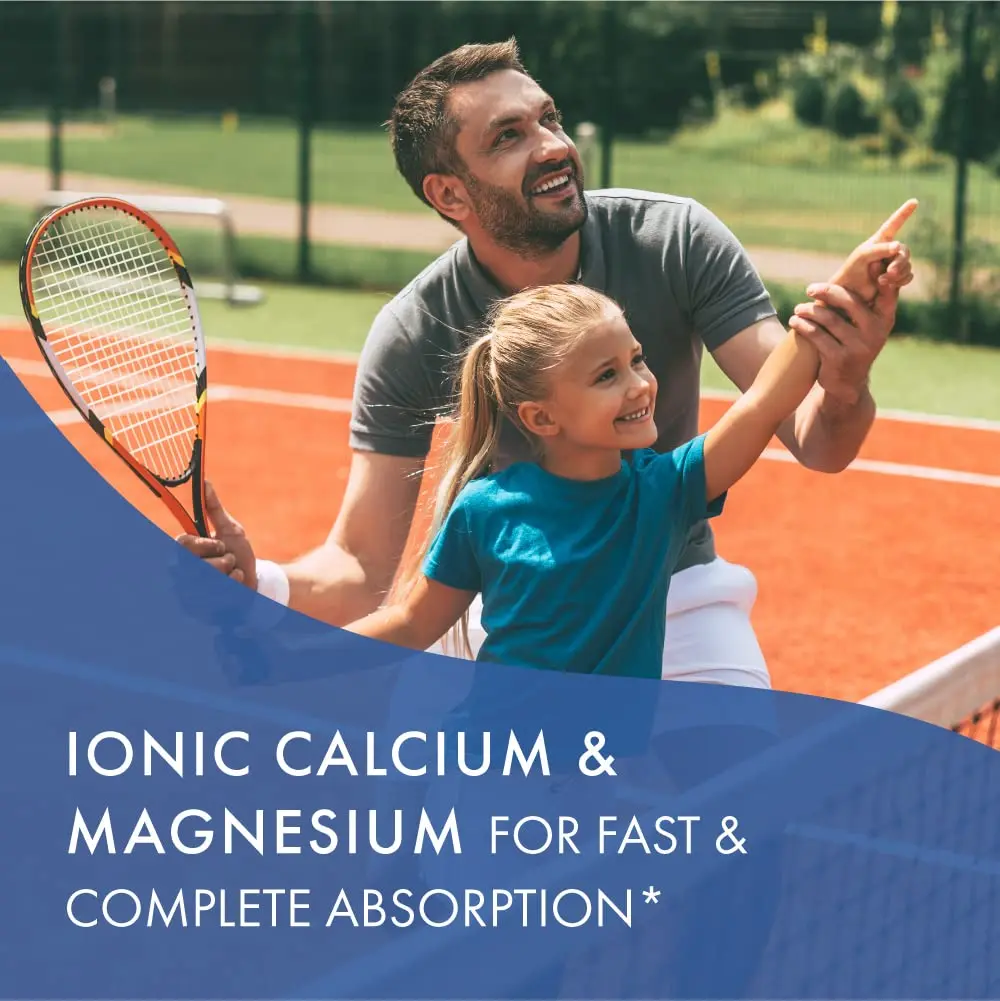 Pure Essence Ionic Super D-K Calcium Plus 7.41oz | Supports Strong Bones & Stress Relief - view 3