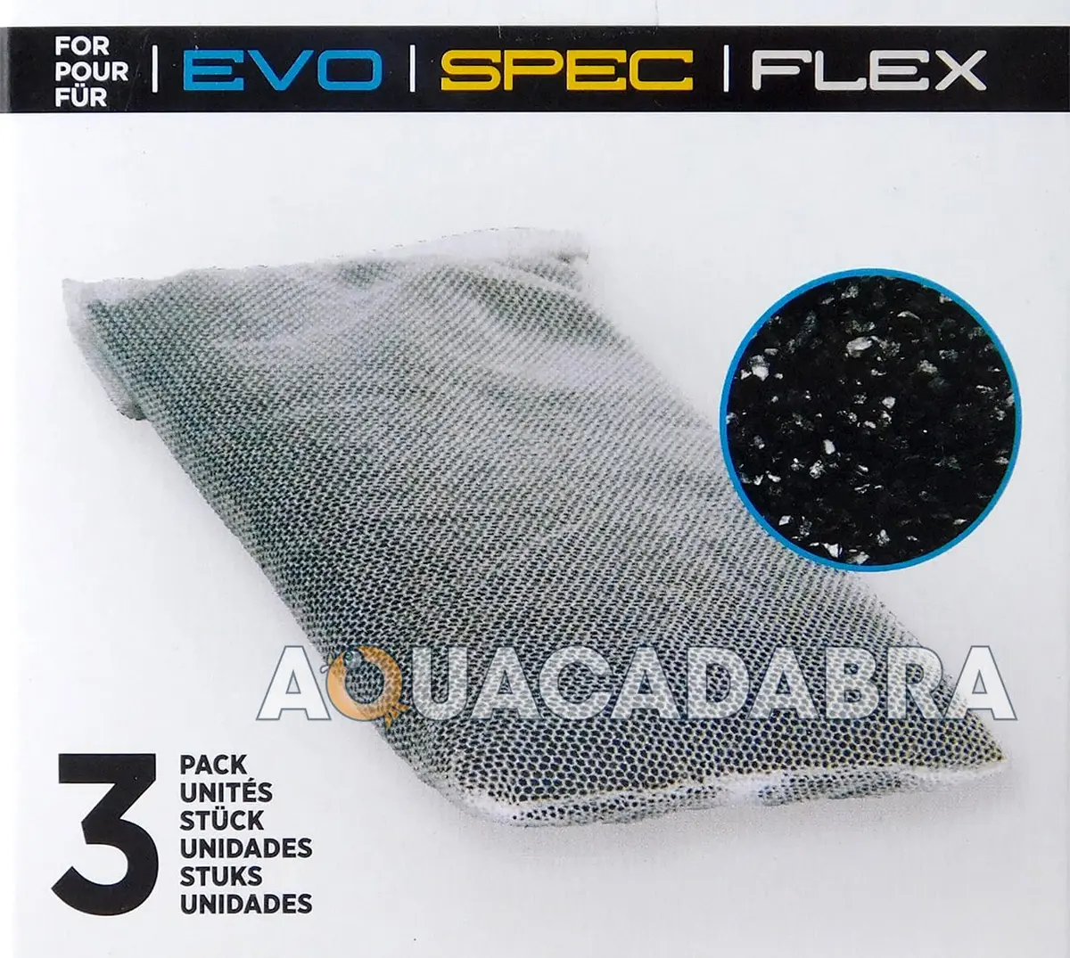 Fluval Activated Carbon Filter Media 3-Pack | Chemical Filtration for Clear Aquarium Water - view 4