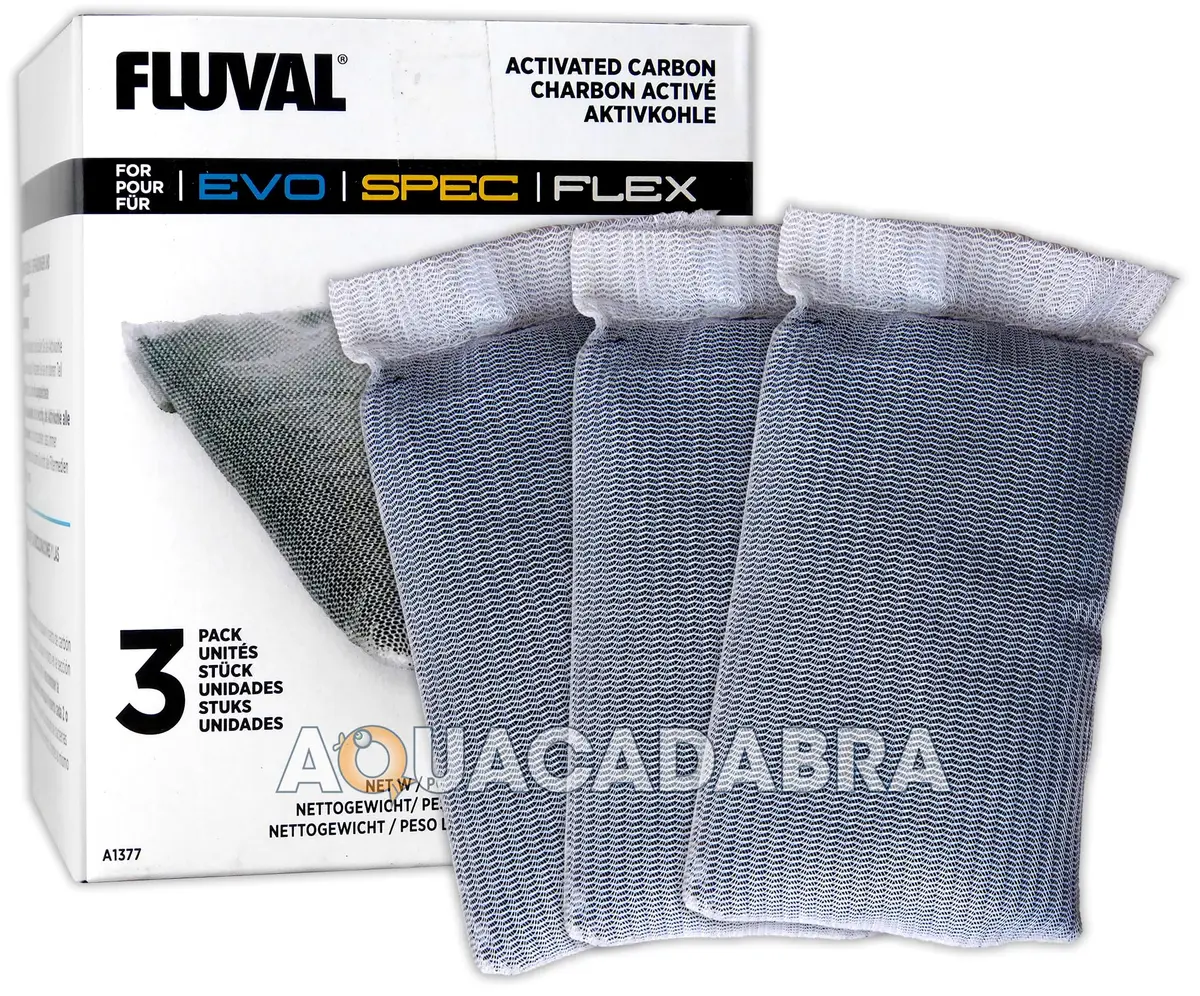 Fluval Activated Carbon Filter Media 3-Pack | Chemical Filtration for Clear Aquarium Water - view 8
