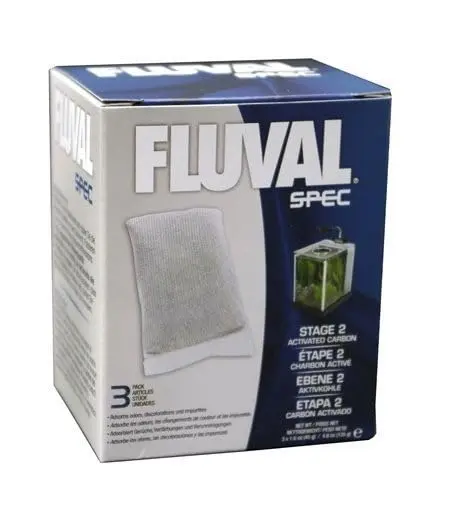 Fluval Activated Carbon Filter Media 3-Pack | Chemical Filtration for Clear Aquarium Water - view 3