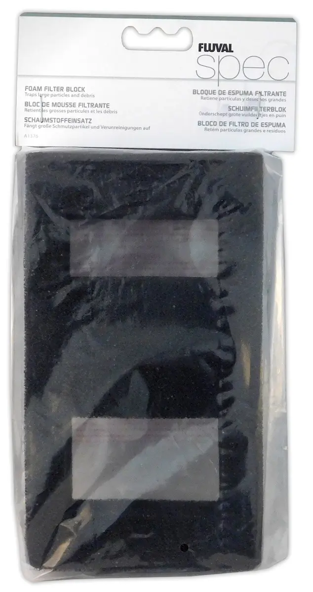 Fluval Spec Foam Filter Block, Aquarium Filter Media, Large Breeds | Effective Mechanical Filtration - main product image