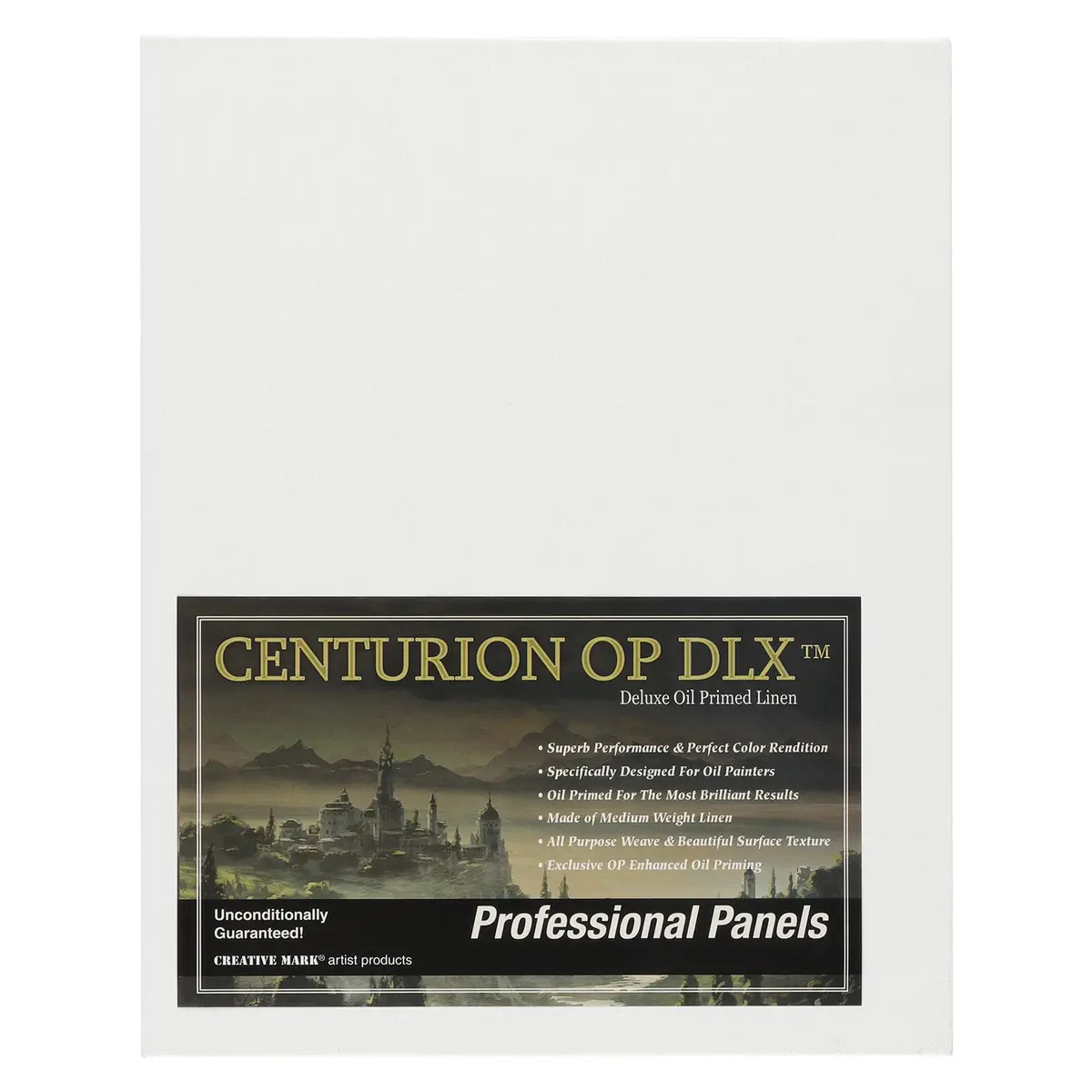 Centurion Linen Canvas Panels 16"x20" | Oil Primed, Archival, 3 Pack - main product image