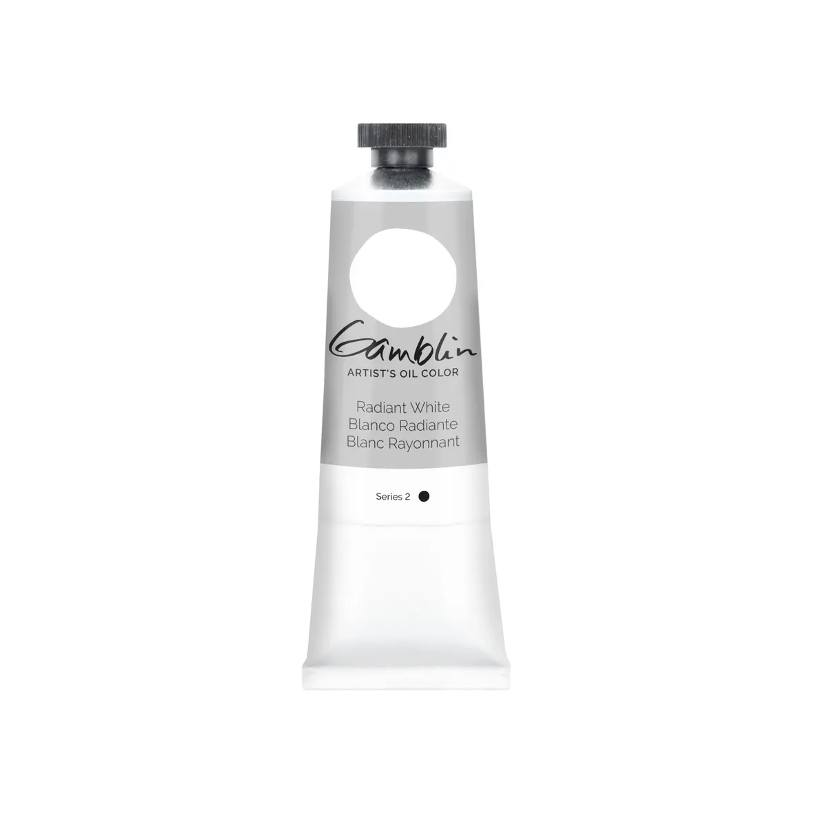 Gamblin Artist Oil 37Ml Radiant White | Professional Oil Paint for Artists - main product image
