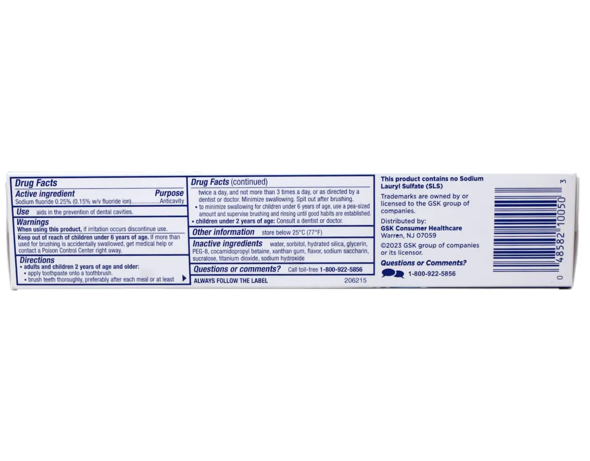Biotène Fresh Mint Fluoride Toothpaste 122g (4.3 oz) | Cavity Protection & Dry Mouth Relief - view 4