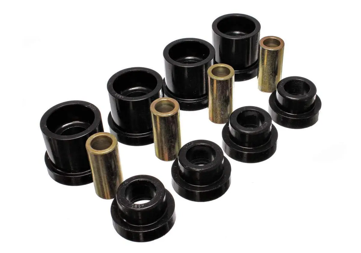 Energy Suspension 7.1117G Rear Sub-Frame Bushing Set Black Polyurethane | For Cars, Trucks & SUVs - main product image