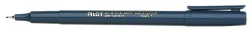 Pilot Permanent Marker Blue 1 Count | Ultra Fine, Waterproof & Dense Ink - main product image