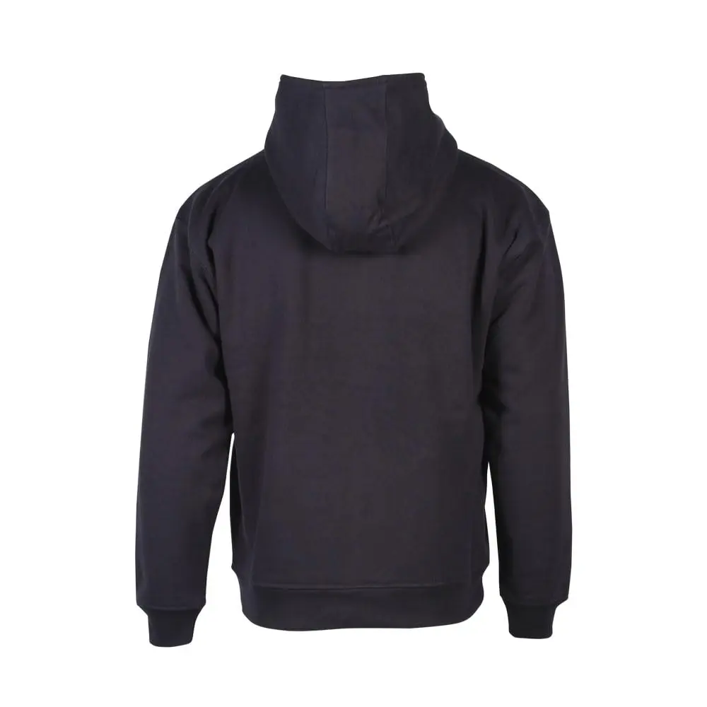 Arborwear Double-Thick Full Zip Hoodie for Men, Navy - Small | Heavyweight Cotton Fleece for Warmth & Mobility - view 2