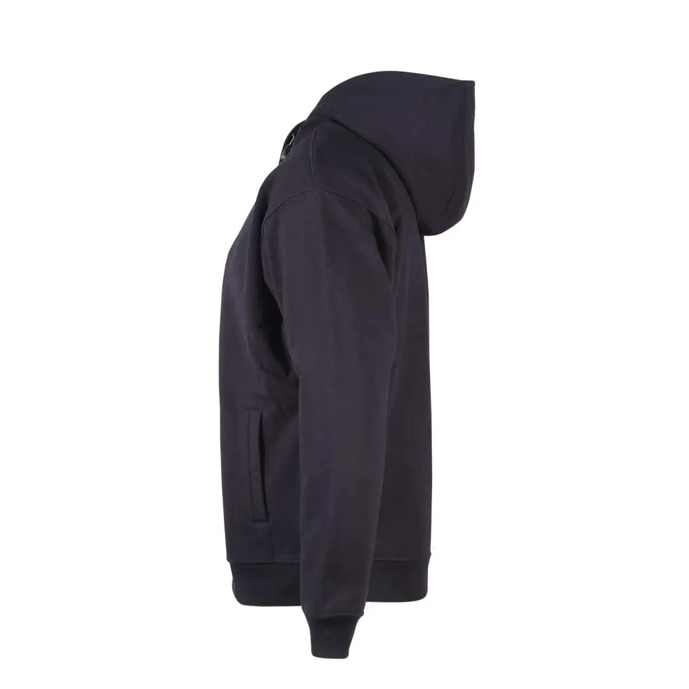 Arborwear Double-Thick Full Zip Hoodie for Men, Navy - Small | Heavyweight Cotton Fleece for Warmth & Mobility - view 4