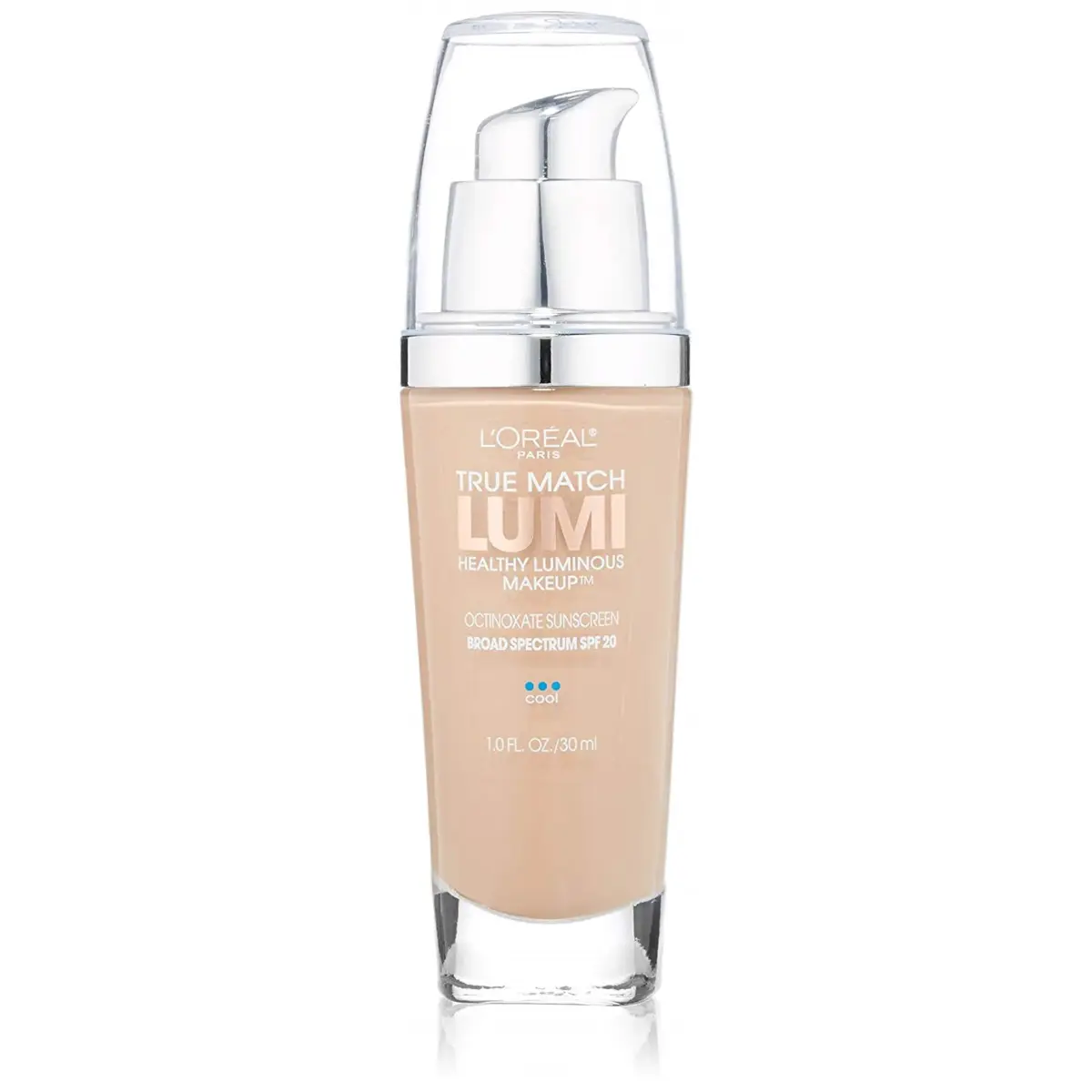 L'Oreal Paris True Match Lumi Healthy Luminous Makeup Creamy Natural 25ml (0.811 Fl Oz) Pack of 2 | Luminous Finish for All Skin Types - main product image