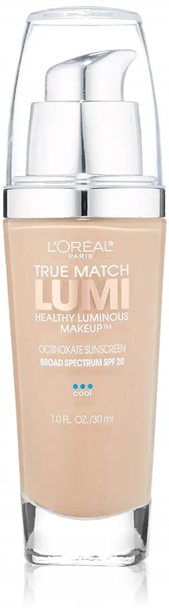 L'Oreal Paris True Match Lumi Healthy Luminous Makeup Creamy Natural 25ml (0.811 Fl Oz) Pack of 2 | Luminous Finish for All Skin Types - main product image