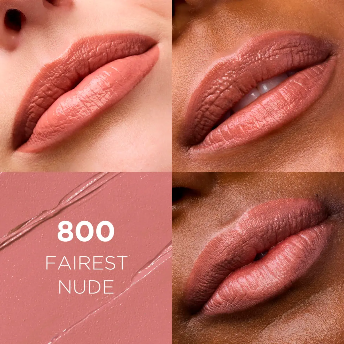 L'Oreal Paris Colour Riche Original Satin Lipstick in Fairest Nude | Satin Finish, Hydrating - view 2