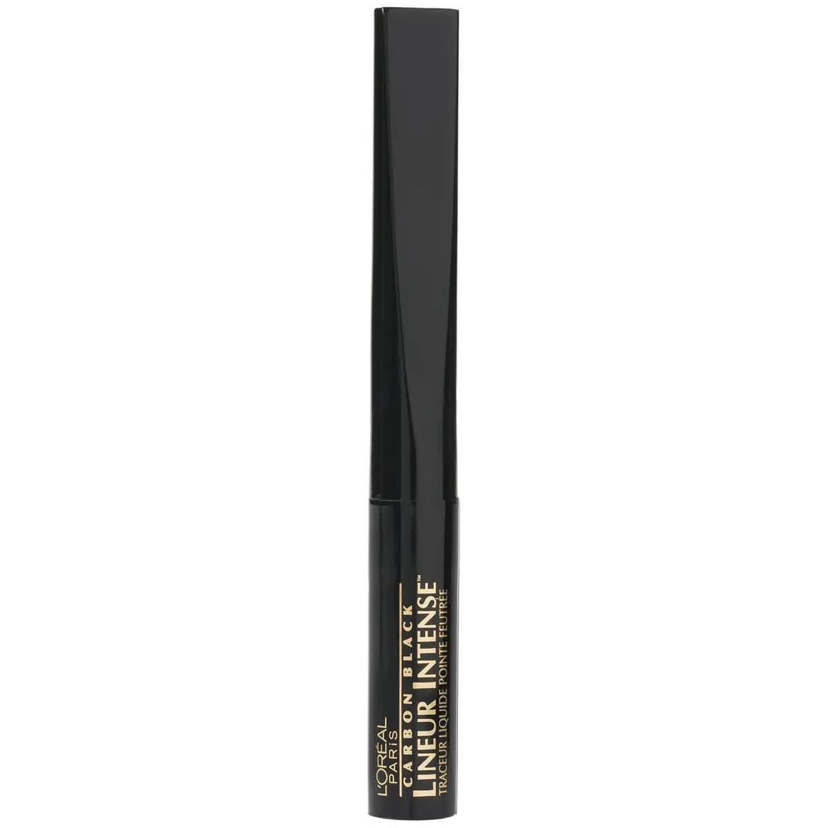 L'Oreal Paris Lineur Intense Felt Tip Liquid Eyeliner, Carbon Black, 0.05 fl oz (0.15 ml) | Ophthalmologist-Tested for Sensitive Eyes - main product image