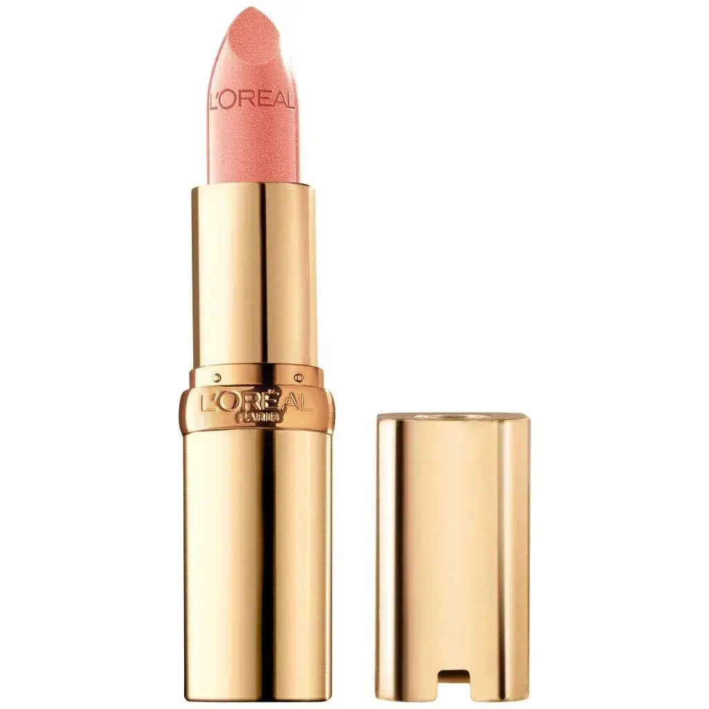 L'Oreal Paris Colour Riche Lipcolour, Peach Fuzz | Hydrating Satin Lipstick with Argan Oil - main product image