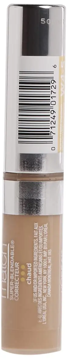 L'Oreal Paris True Match Super-Blendable Concealer Light/Medium Warm 5ml (0.17 Fl Oz) | Natural Finish for All Skin Tones - view 3