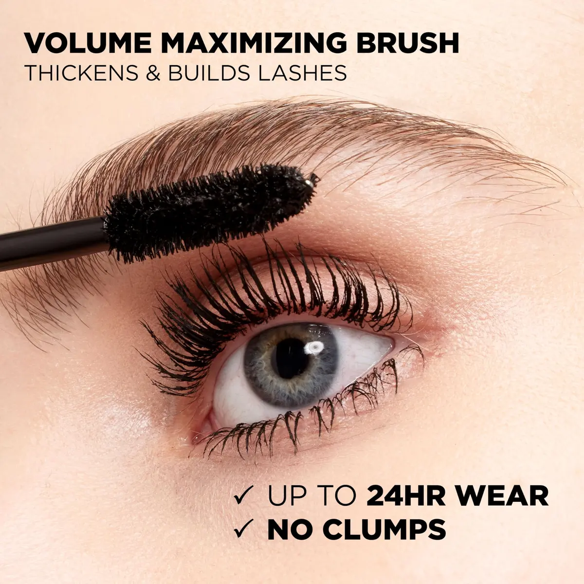 L'Oreal Paris Voluminous Original Mascara, Carbon Black, 7.7ml (0.26 fl. oz.) | Builds Lashes Up to 5x Fuller - view 5