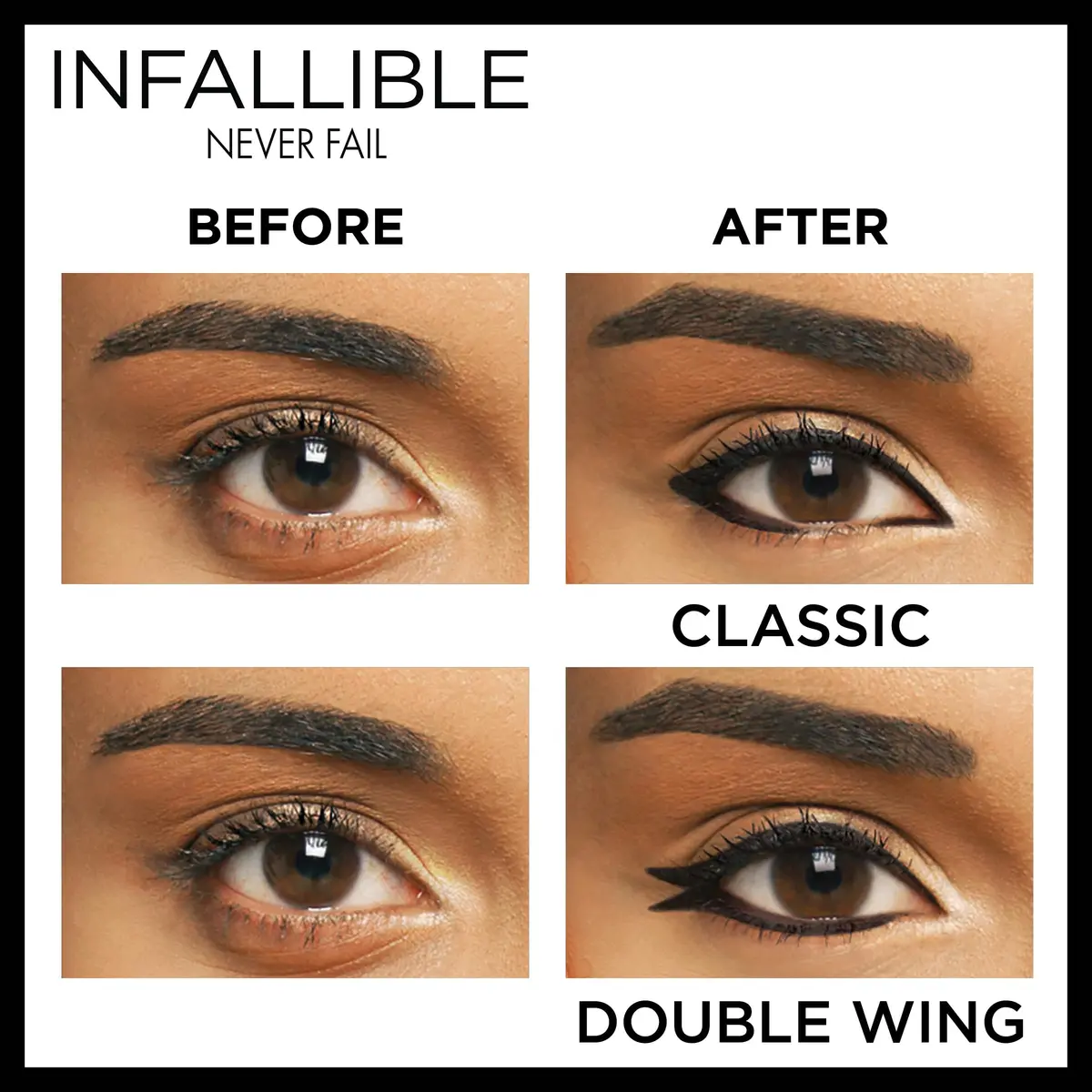 L'Oreal Paris Infallible Never Fail Mechanical Eyeliner Pencil Black 0.008 oz (0.22 g) | Smudge-Proof Up to 16 Hours - view 4