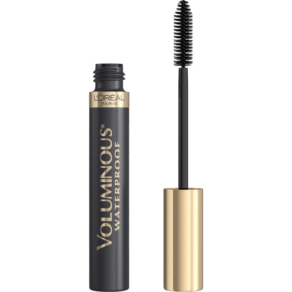 L'Oreal Paris Voluminous Original Waterproof Mascara, Black, 8ml (0.28 fl. oz.) | Builds Lashes Up to 4X Natural Thickness - main product image