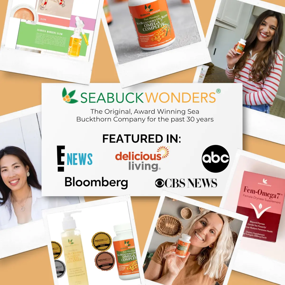 SEABUCKWONDERS Organic Sea Buckthorn Oil Omega-7 Complete, 120 Softgels | Supports Skin & Immunity - view 8