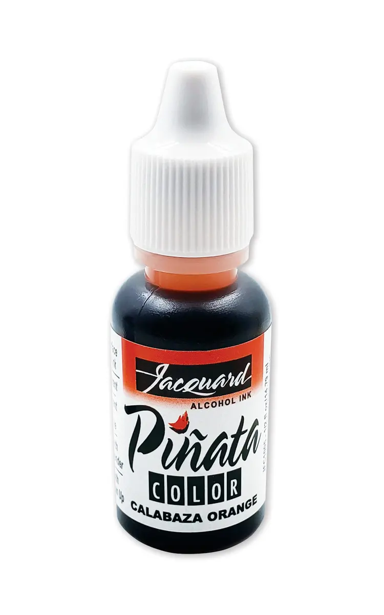 Jacquard Alcohol Ink - Calabaza Orange | Vibrant, Acid-Free, 1/2 Fl Oz, Made in USA - main product image
