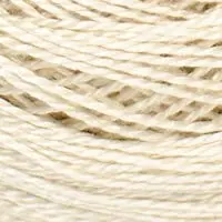 DMC Pearl Cotton Thread Ball - Ecru Size 8 | Silky, Durable & Perfect for Embroidery - view 3