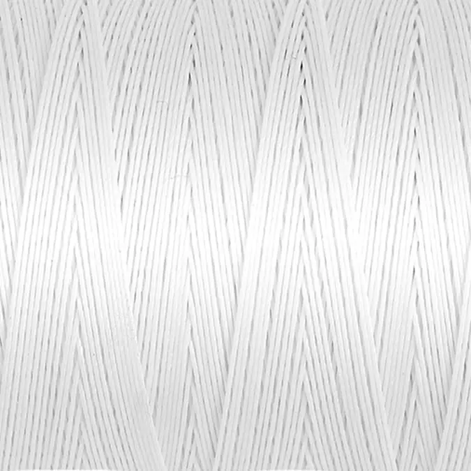 Gütermann White Quilting Thread 220 Yards (201 m) | Mercerized Cotton for Hand Quilting - view 2
