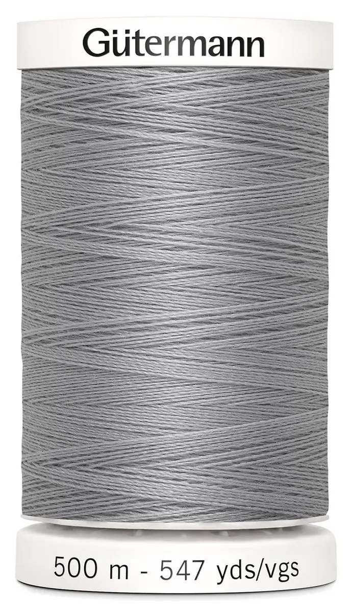 Gütermann Sew-All Thread 547 yards (155.4 m) Mist Grey | Strong Polyester for Machine & Hand Sewing - main product image
