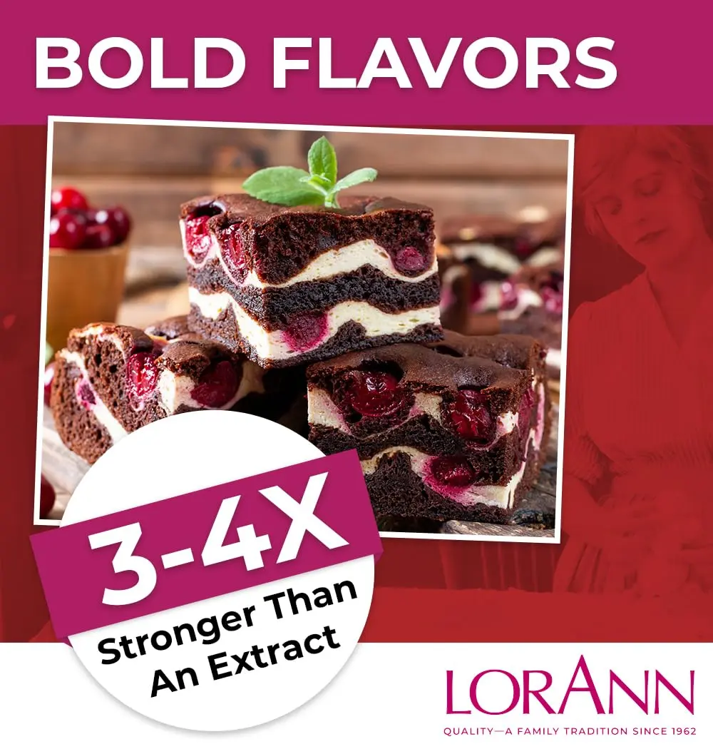 LorAnn Oils Super Strength Cherry Flavoring 0.12 Fl Oz | Concentrated Candy & Baking Flavor - view 3