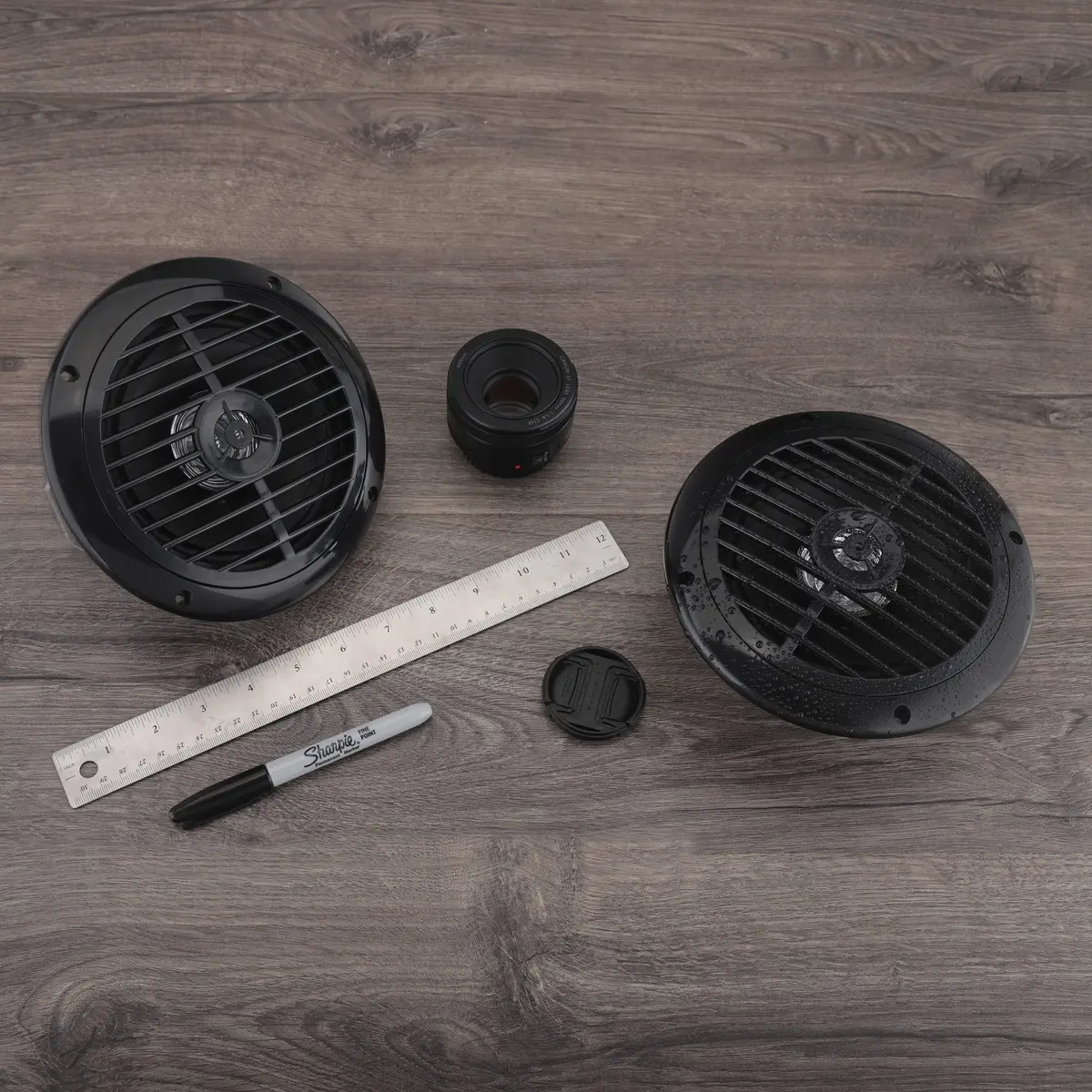 Pyle 6.5 Inch Dual Marine Speakers Waterproof Weather Resistant 120W Black - view 9
