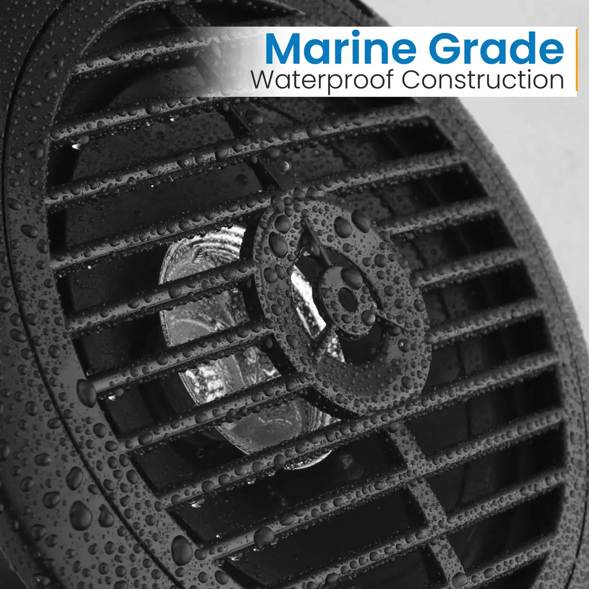 Pyle 6.5 Inch Dual Marine Speakers Waterproof Weather Resistant 120W Black - view 4