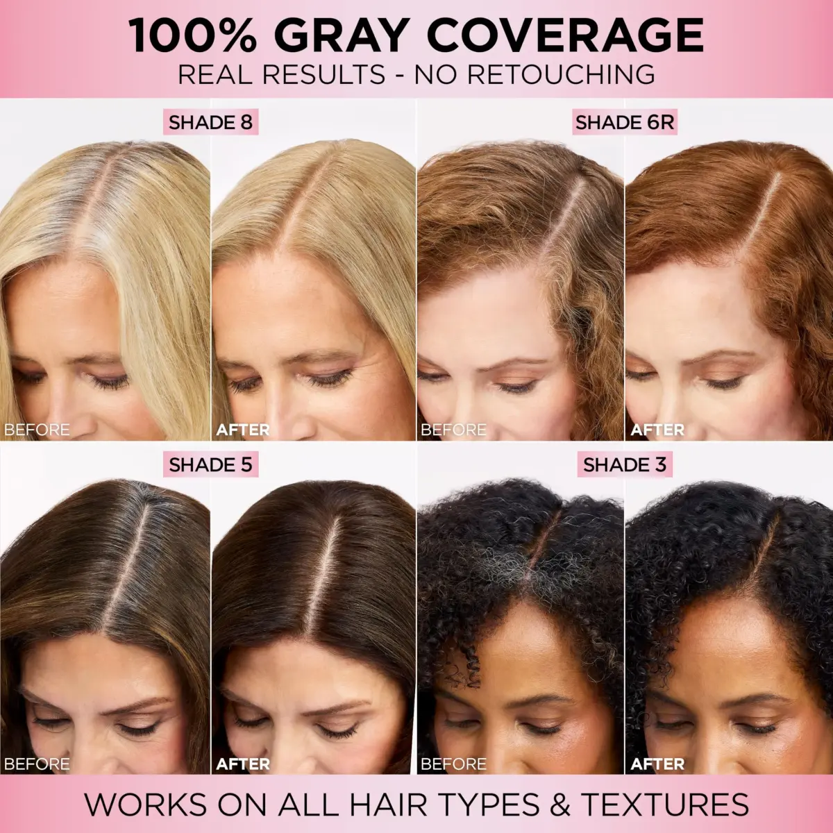 L'Oreal Paris Excellence Crème Permanent Hair Dye 8RB Reddish Blonde | Triple Care with Hyaluronic Acid for 100% Gray Coverage - view 4