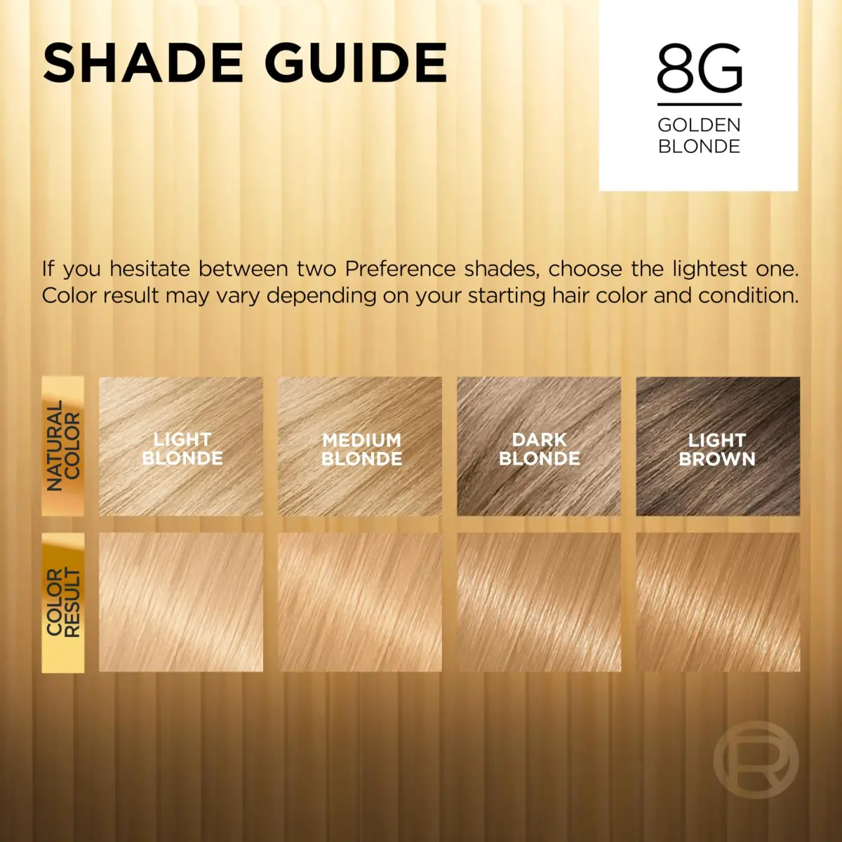 L'Oreal Paris Superior Preference Permanent Hair Color 8G Golden Blonde Kit | Fade-Defying Radiance Up to 9 Weeks - view 5