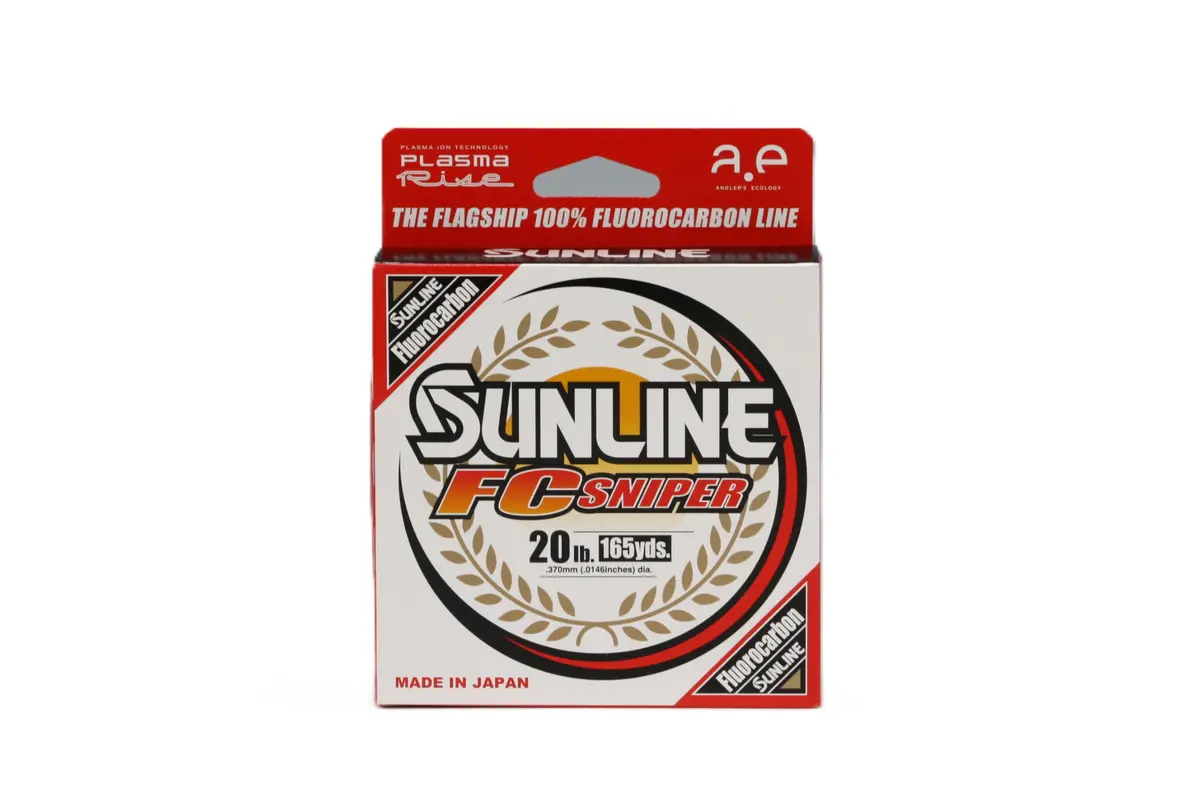 Sunline Super FC Sniper Fluorocarbon Fishing Line 20lb | Low Memory & Abrasion Resistant - main product image