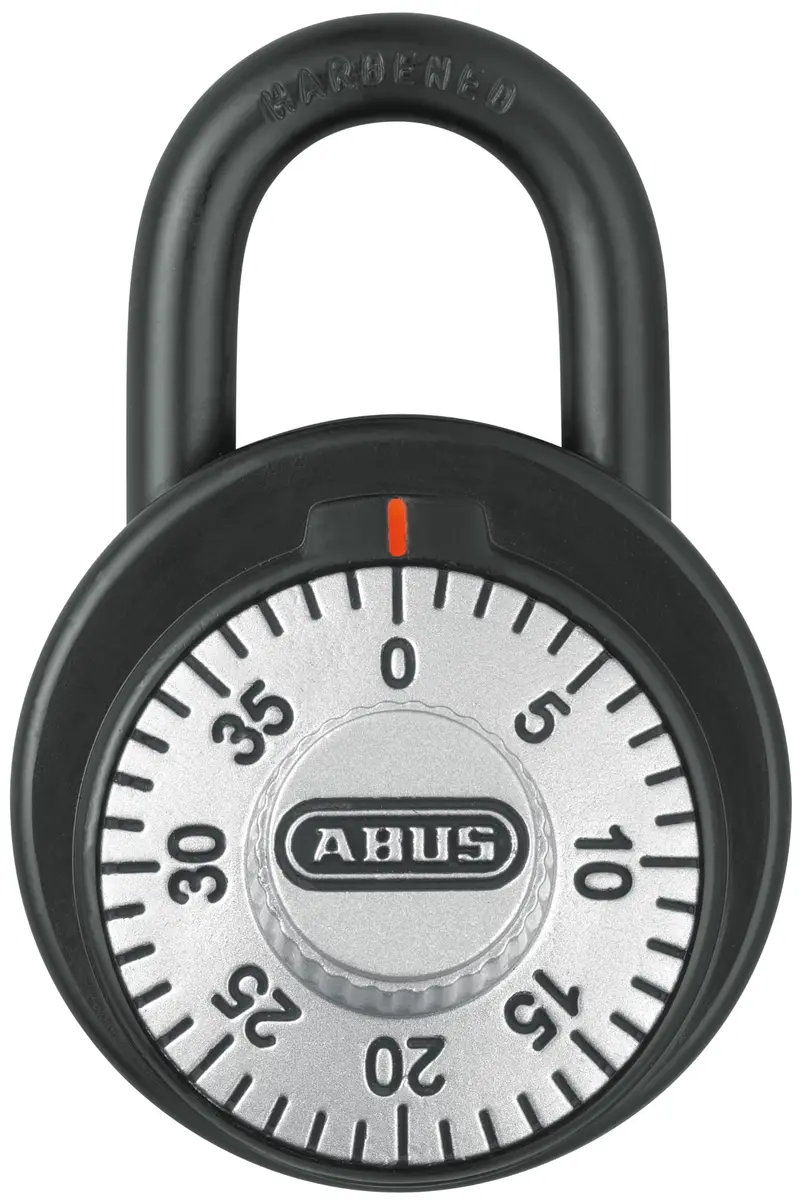 ABUS 78/50 Combination Padlock 2 in (50.8 mm) Shackle Clearance | Hardened Steel, Anti-Shim, 3-Dial Lock - main product image