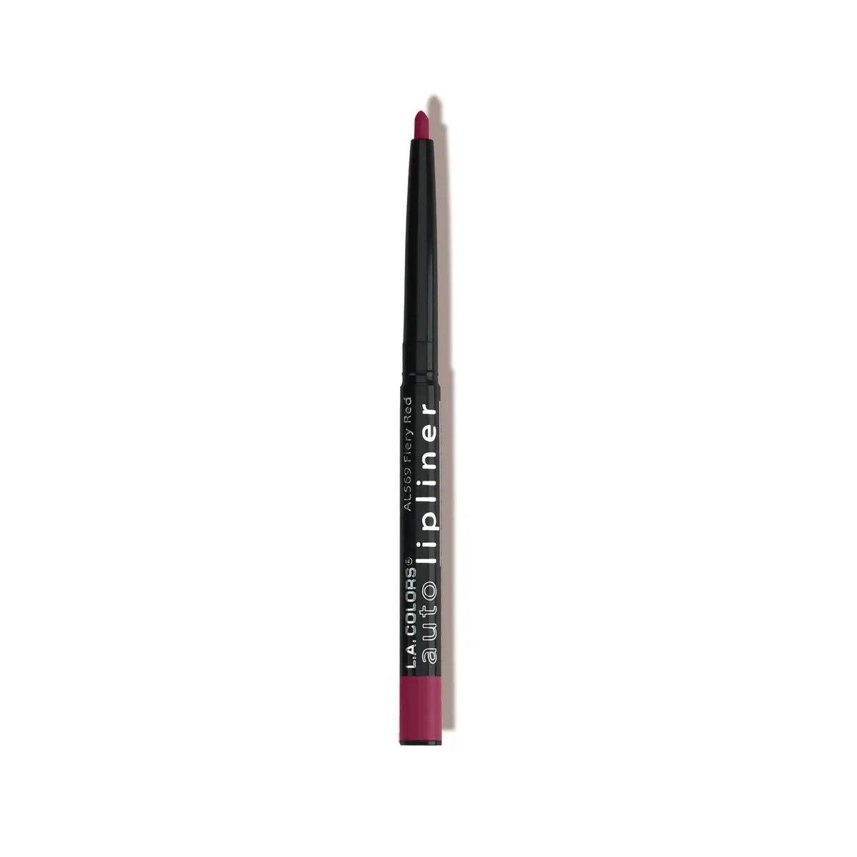 L.A. COLORS Auto Lip Pencil Burgundy 0.01oz | Long-lasting, creamy lip liner for precise definition - main product image